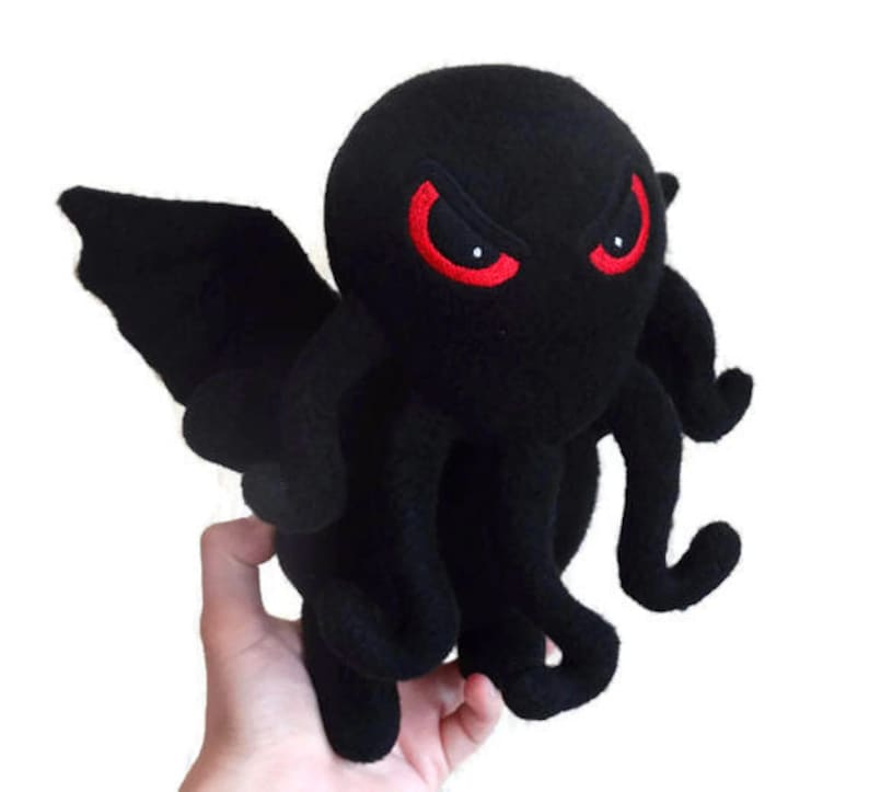 The Call Of Cthulhu. Fleece toy Chibi. Cthulhu plush. | Etsy