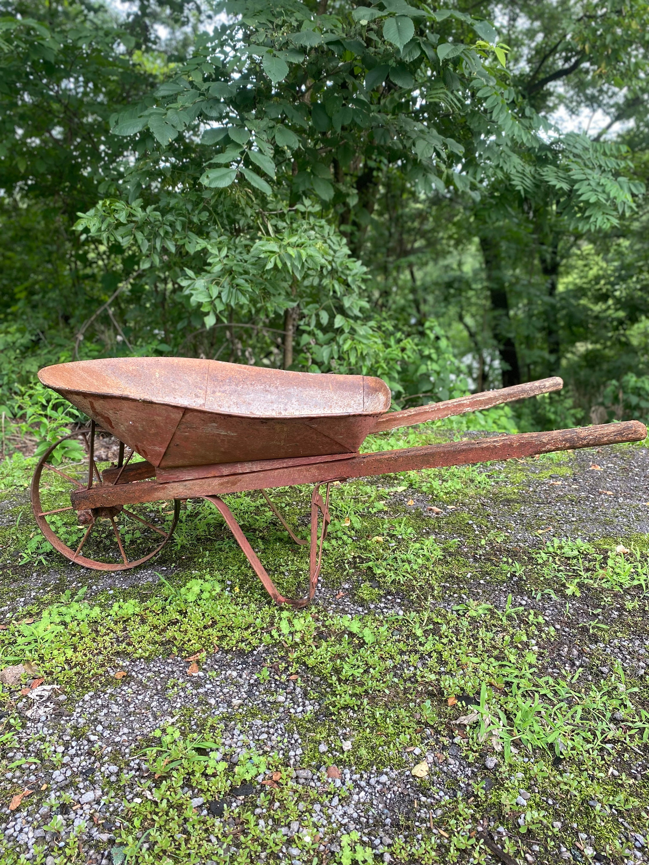 Antique Wheelbarrow for sale Only 4 left at 65
