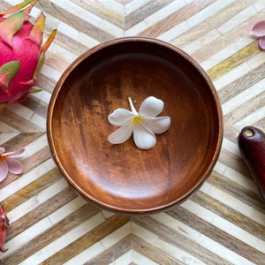 Ciotola In Legno Di Paulonia Intagliata A Mano – Stile Vintage, Oblunga, Per Pane, Frutta O Centrotavola – 47x18x9 Cm