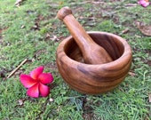 Handmade Acacia Wooden mortar pestle Mortar pestle Herb grinder Kitchen tools Wooden decor Home Kitchen Decor Gifts Spice grinder