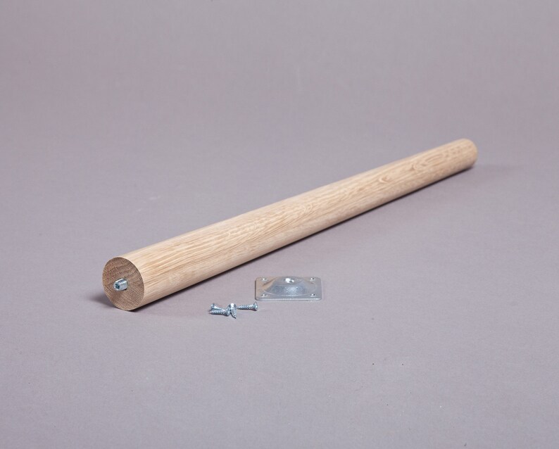 OAK Wood furniture legs Table legs Coffee table legs Tapered Etsy