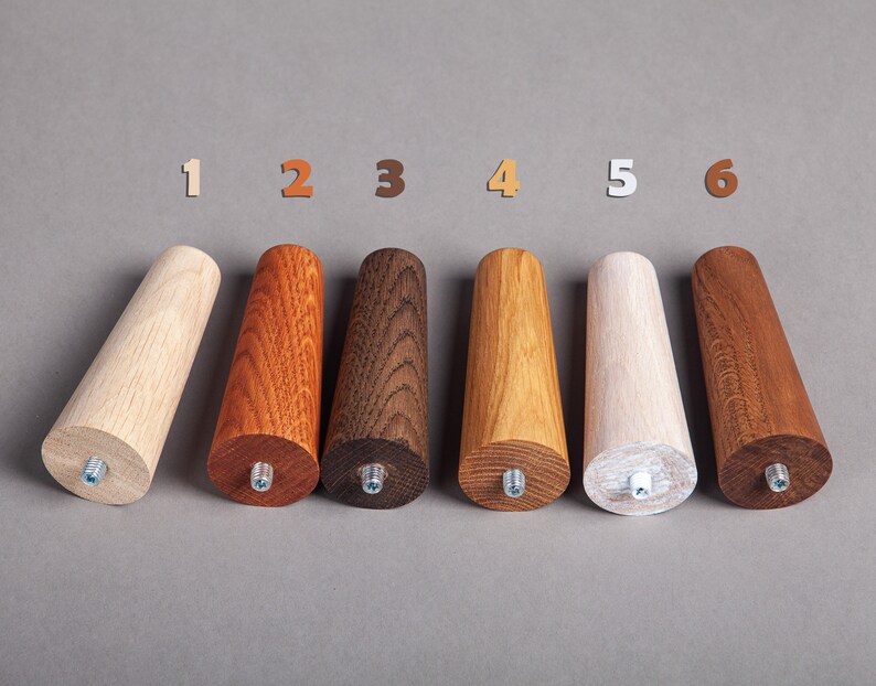 OAK Replacement IKEA Sofa Legs Set of 4 oak legs Mid Century Etsy