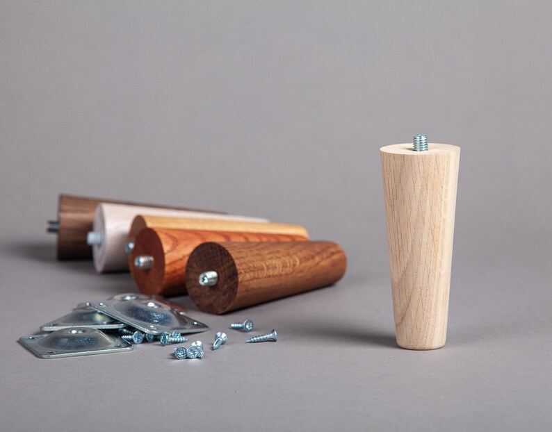 OAK Legs Ikea BESTA Legs improvement Removable Set of Etsy