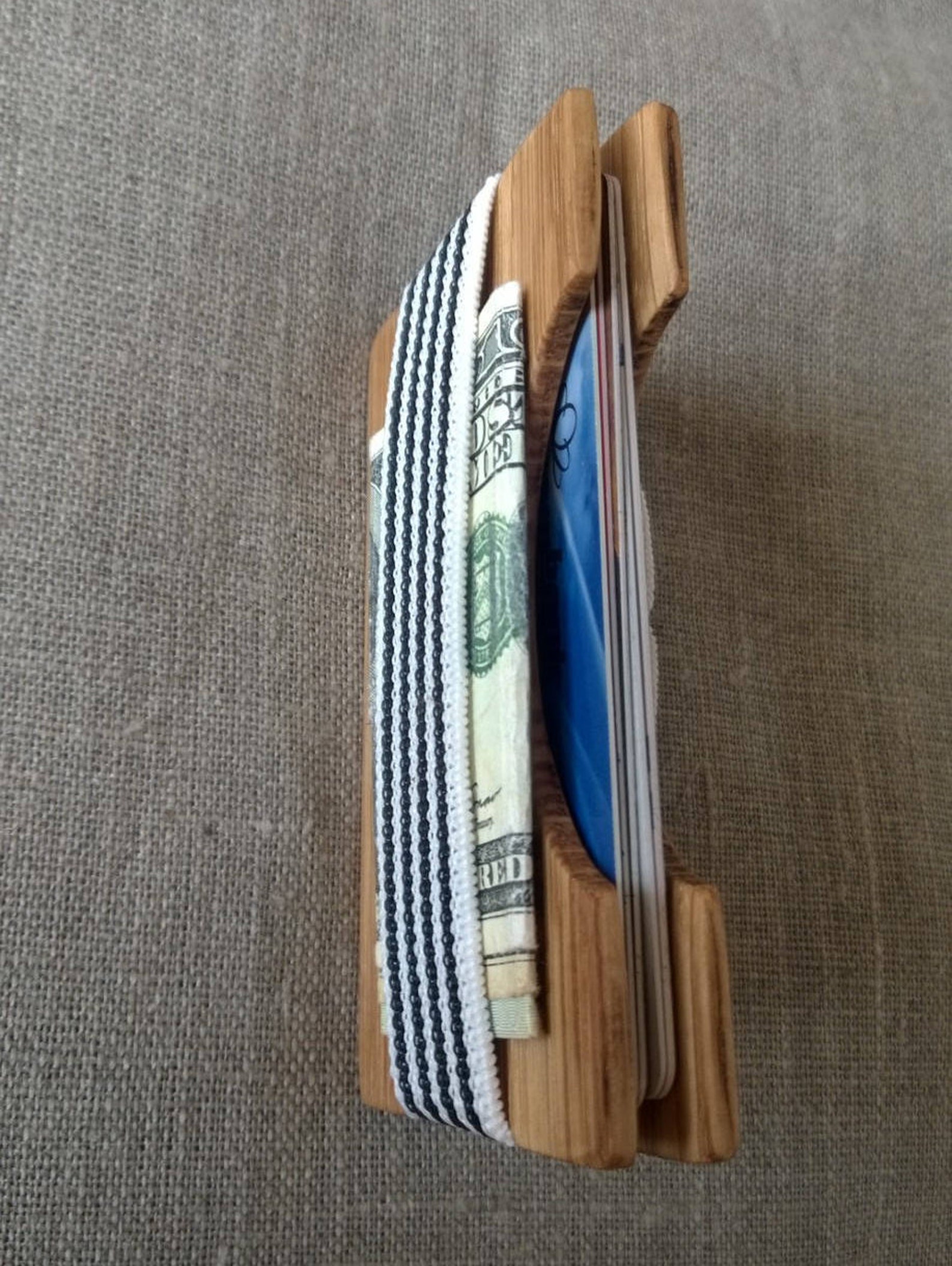 Slim wallet Wooden wallet Wood wallet Wooden card holder Etsy