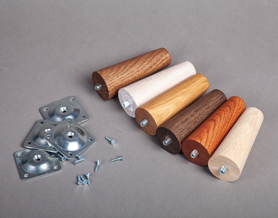 OAK Legs Ikea BESTA Legs improvement Removable Set of Etsy