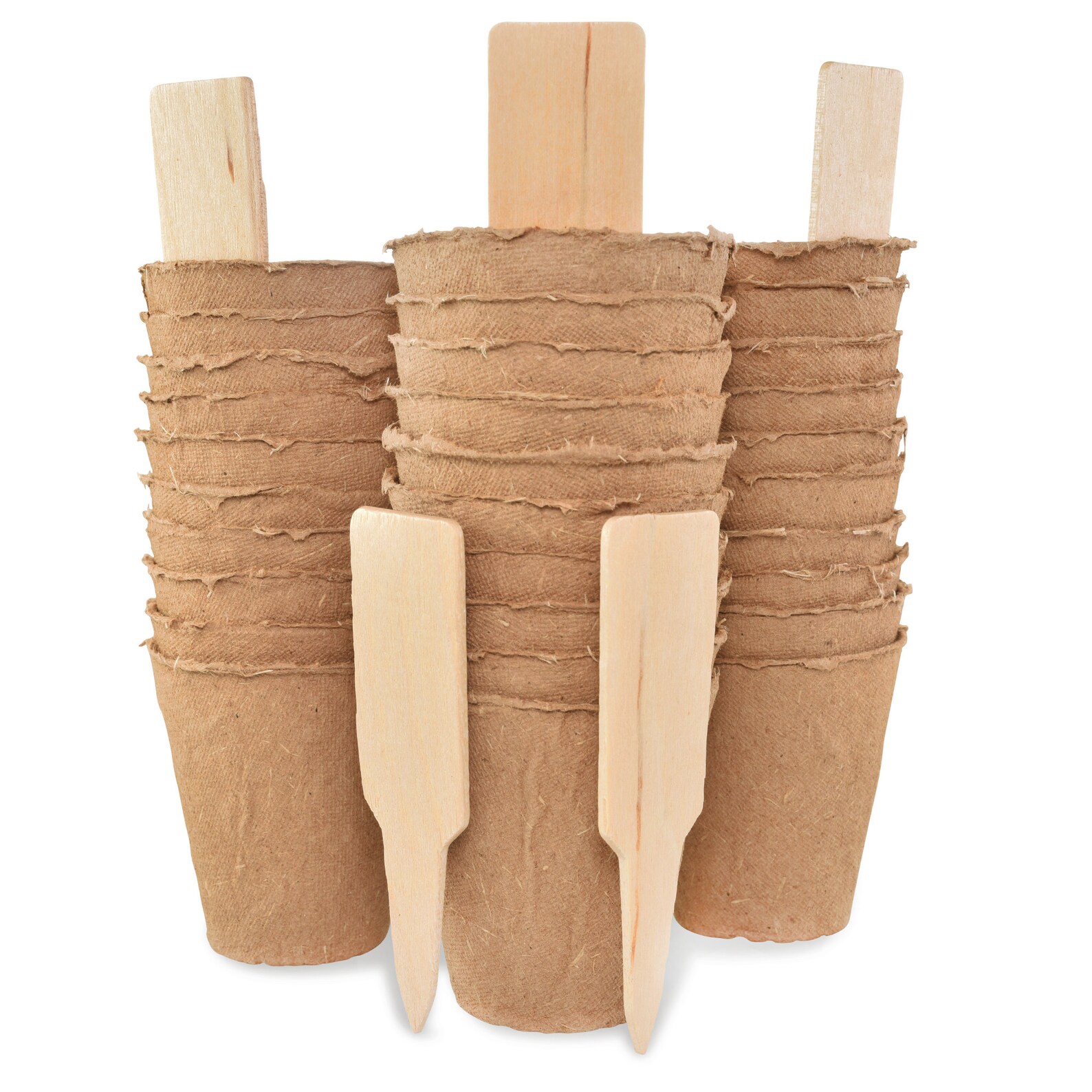 30 Pack 4inch Large Peat Pots Biodegradable Round Comes Etsy