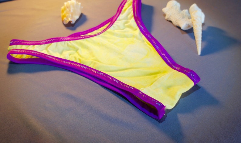 High Vibe French Cut Underwear/baywatch Panty/70's | Etsy