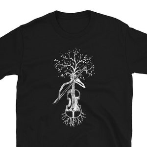 Violin Player Gift T-Shirt For Man & Woman – Violin Teacher Tee - Violinist Fiddle Orchestra
