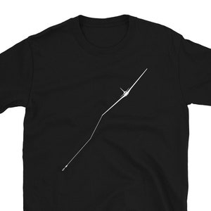 Sailplane Gift T-Shirt For Man & Woman – Glider Pilot Tee - Airsport Gravity Airplane Lover Shirt