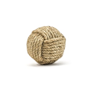 Large Round Jute Knob, Round Knob, Dresser and Cabinet Pull, Decorative Knob, Hamptons style Knob, Beach Themed Inspired Knob, Textural knob