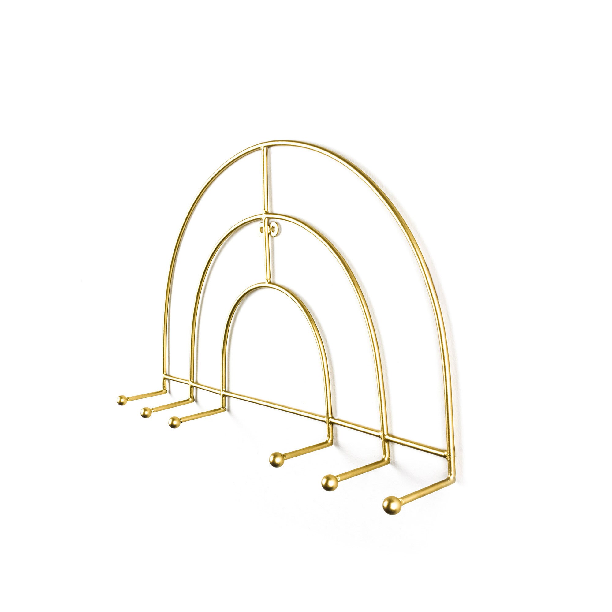 Gold Rainbow Wall Hook Traditional Wall Decor Modern Etsy