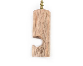 Mango Wood Ceiling Hook, Modern Coat Hook, Wooden Wall Hook, Entrance Wall Hook, Decorative Wall Hook, Scandi Decor, Wood Coat Hook, Hook