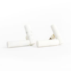 Cylindrical White Marble Pull, Black Marble Pull, Furniture Hardware, Modern Decor, Rectangle Pull, Knob, Marble Knob, Decorative hardware