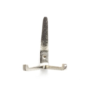Silber 3-Punkt Wandhaken, moderne Wanddekoration, Vintage Kleiderhaken, Eingangswandhaken, dekorative Hardware, Kinderzimmer Dekor, Badezimmerhaken,
