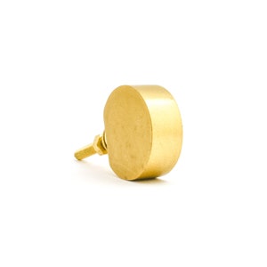 Gold Sliced Sphere Knob, Gold Knob, Kitchen Knob, Vintage Drawer or Cabinet Pull, Dresser Knob, Decorative Knob, Cabinet Hardware, Solid