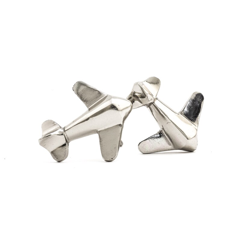 Silver Aeroplane Knob Carved Plane Knob Baby Nursery Themed Etsy