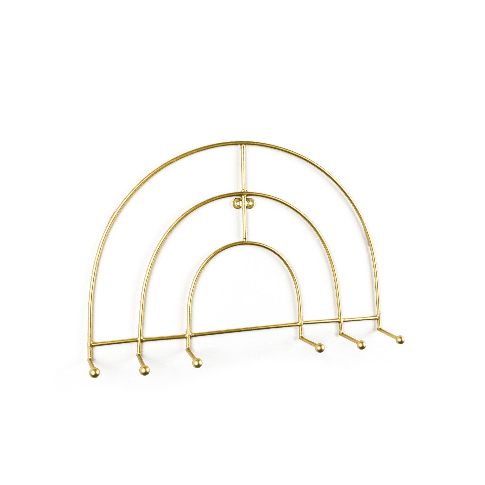 Gold Rainbow Wall Hook Traditional Wall Decor Modern Etsy