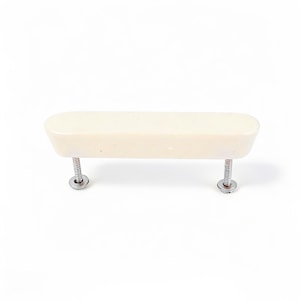 Haferflocken Beige Bogen Keramikgriff - Glasiert