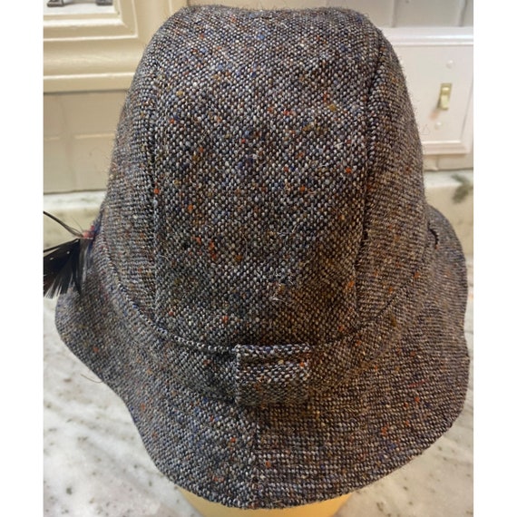 Donegal Ireland Handwoven Tweed Hat T. Ward  Weav… - image 3