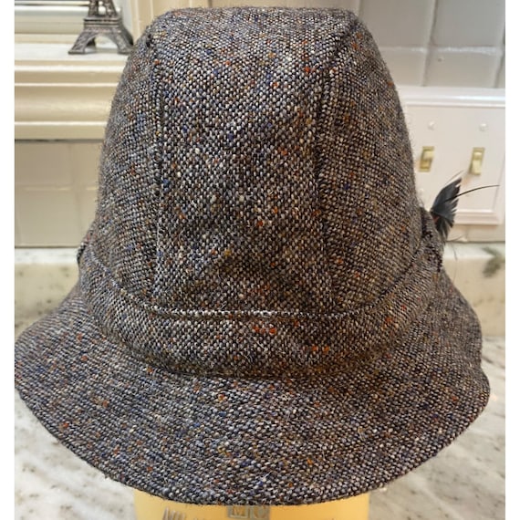 Donegal Ireland Handwoven Tweed Hat T. Ward  Weav… - image 2
