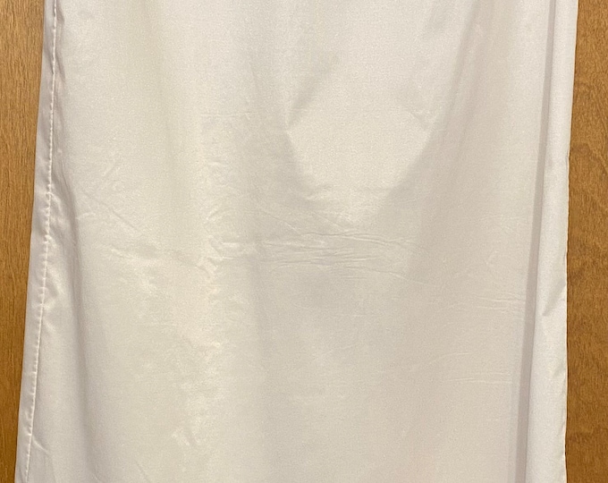 Demi-slip Femme LORRAINE - 100% Nylon Antron - Taille M - Ivoire - Vintage USA