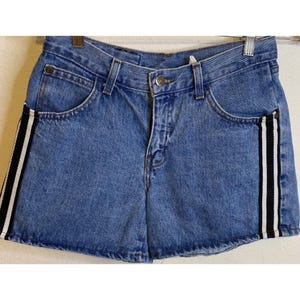 Y2k Striped Shorts - Etsy