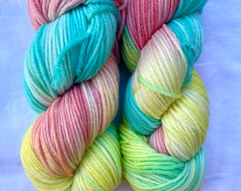 Super soft 8-ply Merino/Nylon yarn