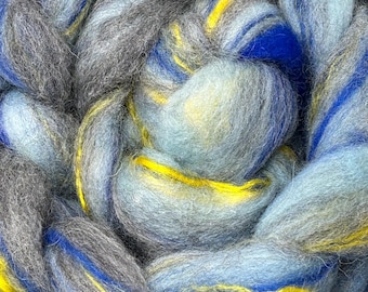 combed top, spinning fibre, felting fibre