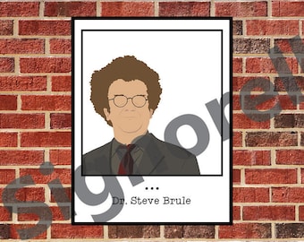 Steve Brule Framed Print