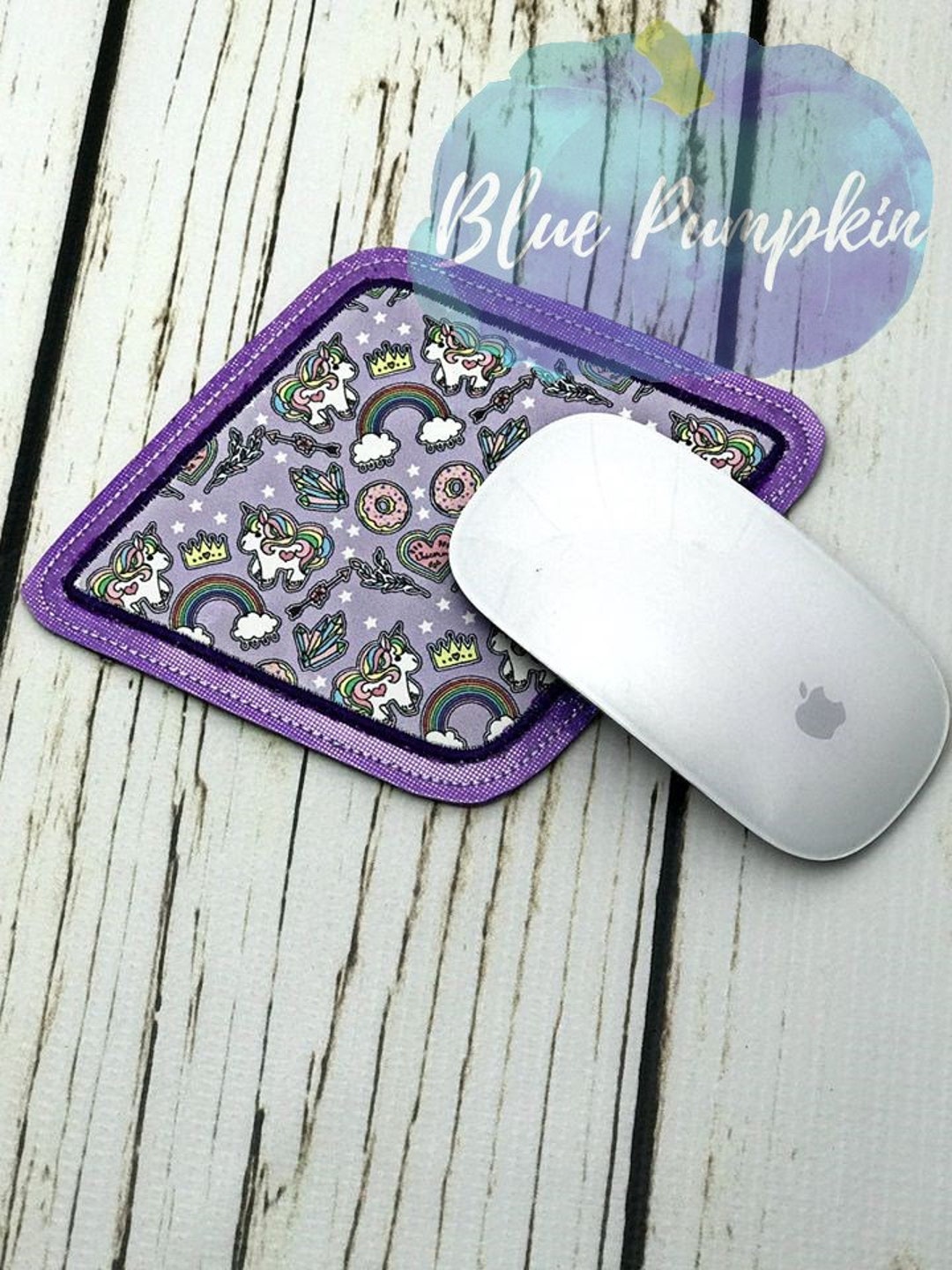 Diamond applique fancymouse Pad in the Hoop ITH Etsy