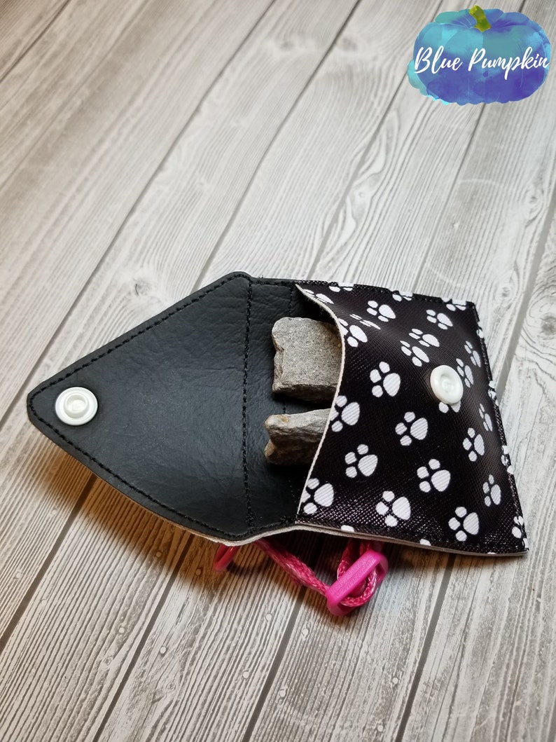 Dog Collar Pouchsmall Pet in the Hoop ITH Machine Etsy