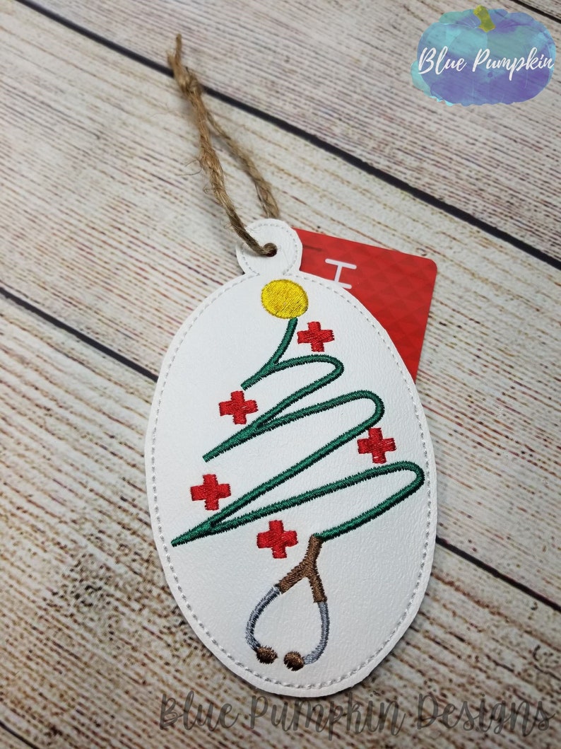 Stethoscopemedicalchristmasornamentgift Card Holder in Etsy