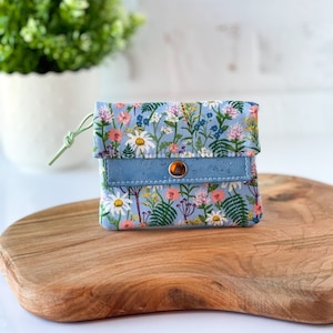 Cartera pequeña para mujer / Flor floral / Rifle Paper Co