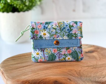 Womens Small Wallet / Floral Flower / Rifle Paper Co