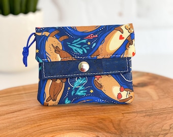Womens Small Wallet / Otter