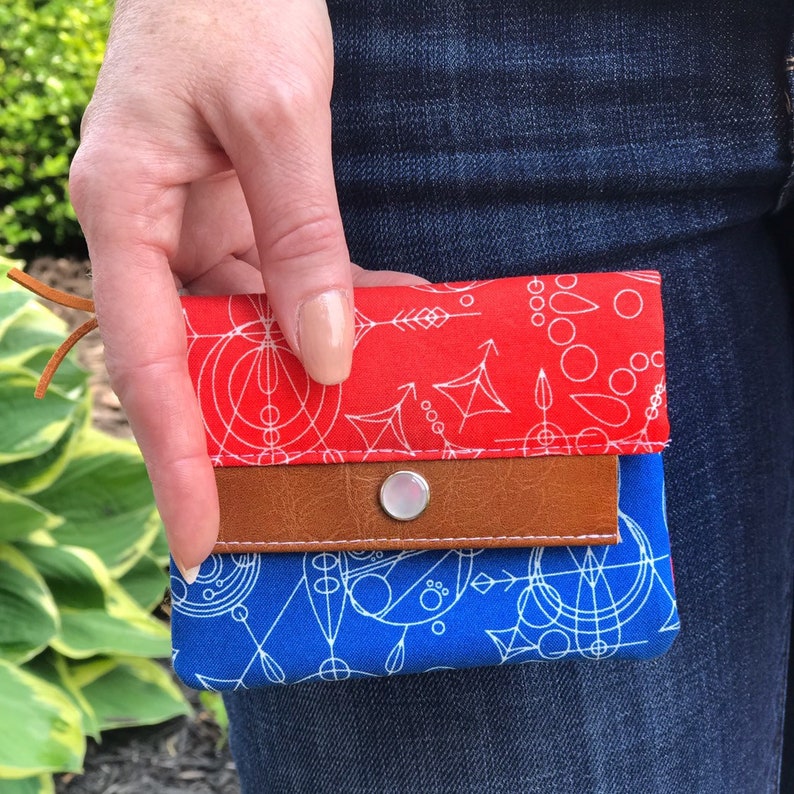 Change Purse Small Change Wallet Mercury Print