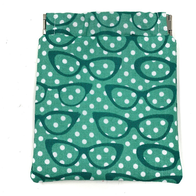 Pinch Pouch Glasses Geek Nerd Squeeze Pouch Flex Frame Pouch Coin Pouch