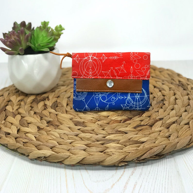 Change Purse Small Change Wallet Mercury Print