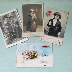 Cartes postales enfants 1900 françaises