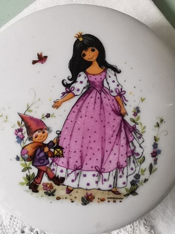 ヴィンテージ リモージュ プリンセス磁器の小さなボックス - Etsy 日本