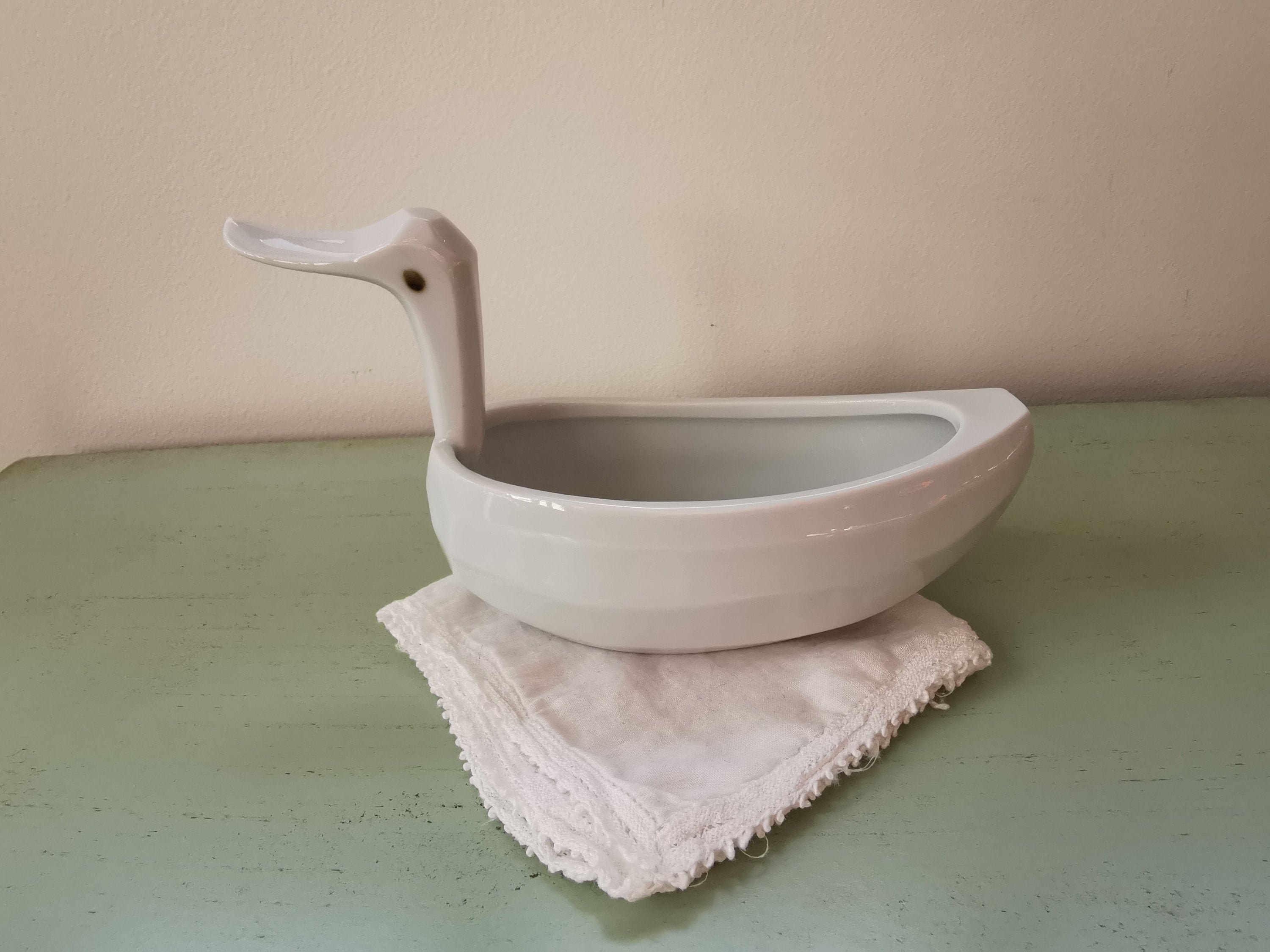 Terrine de Canard Porcelaine Blanche