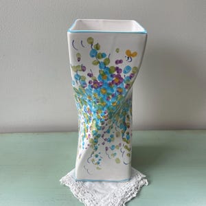 Vintage ceramic flower vase