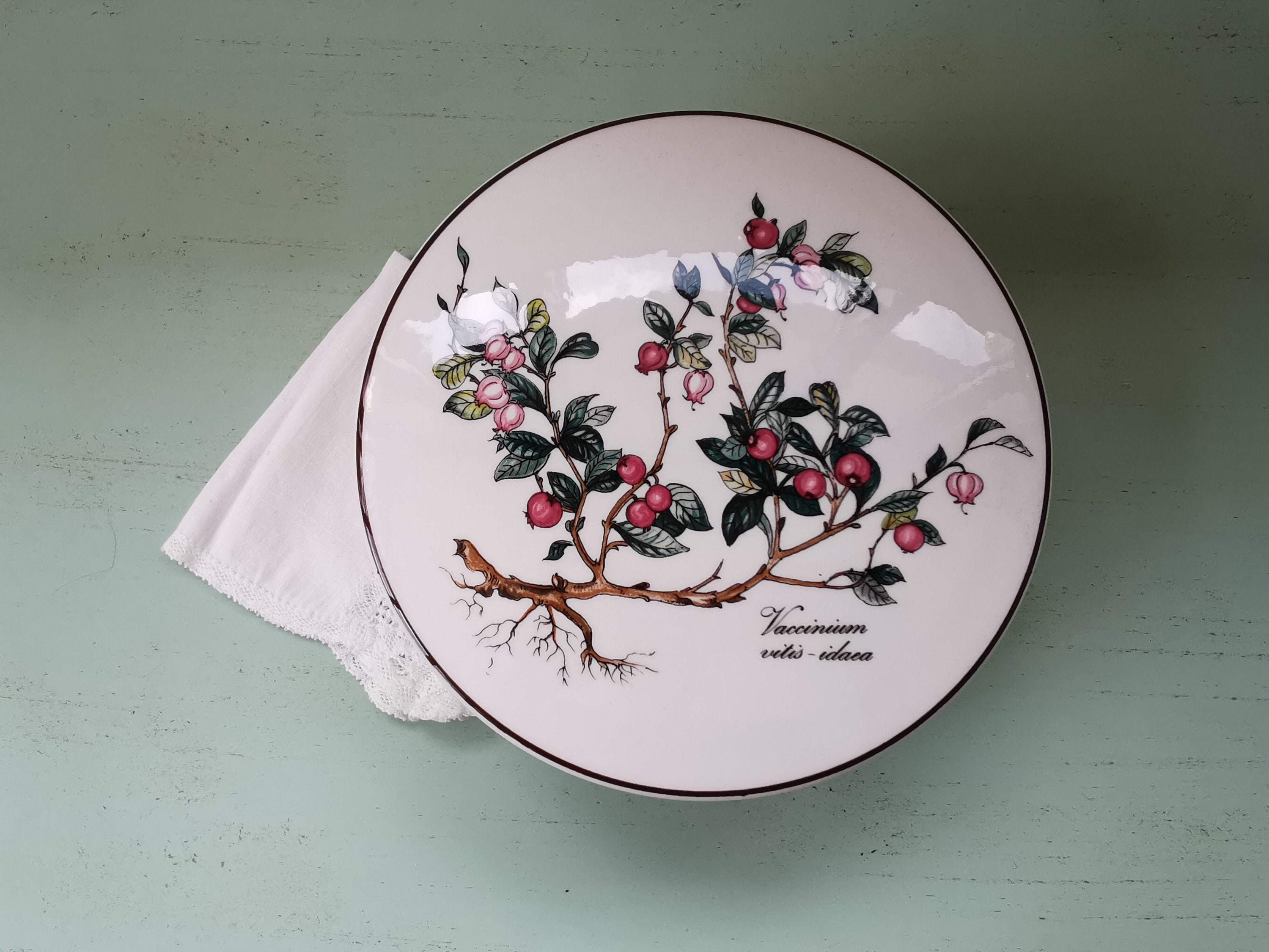 Boîte Bonbonnière Airelle Rouge Botanica Villeroy & Boch