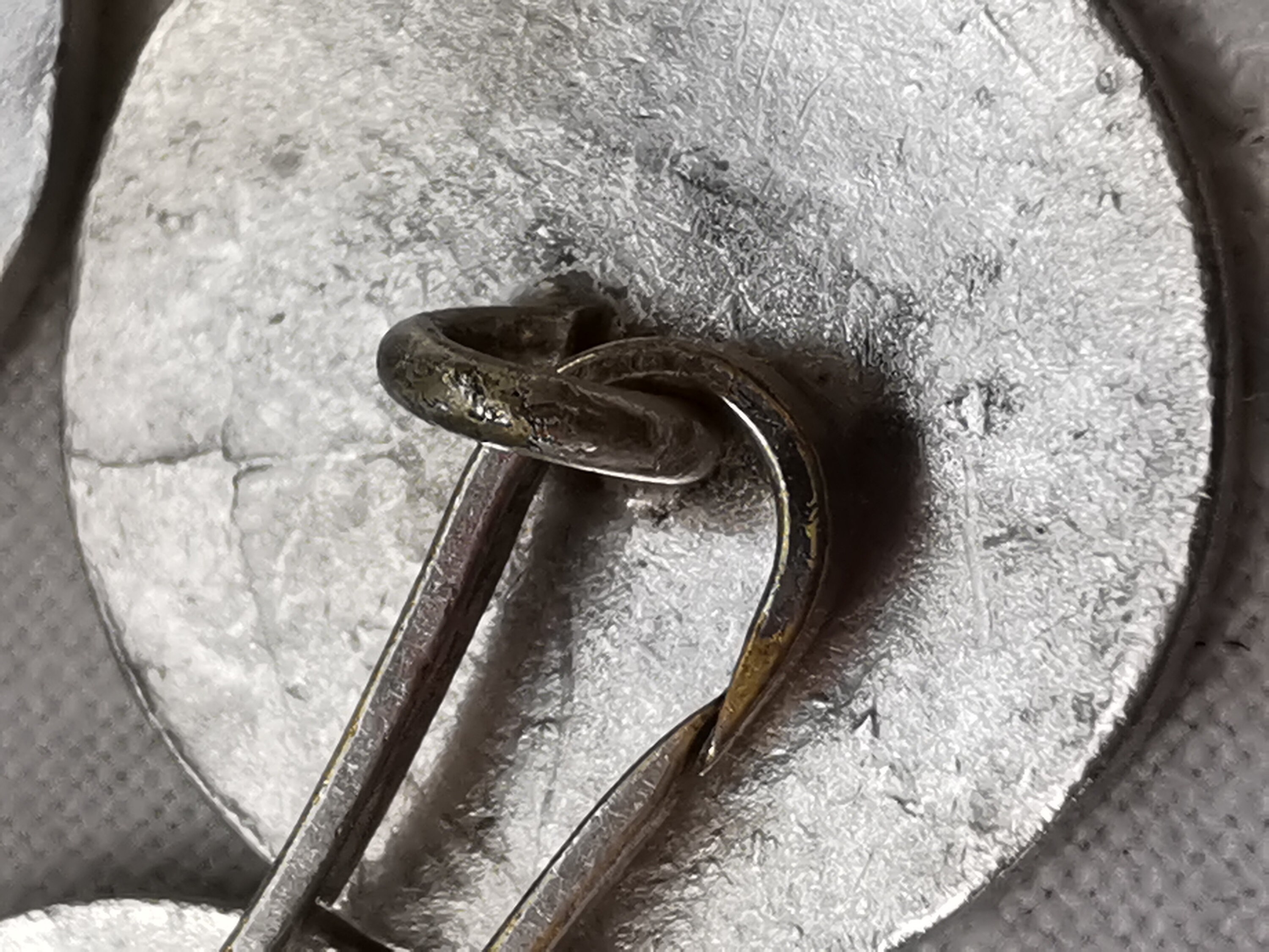 Paire De Boutons De Manchette Anciens En Argent - Pièce De Monnaie France Henri IV - Occasion En Bon état