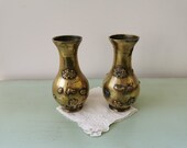 Pair of small vases art of the trenches 1914-1918 French