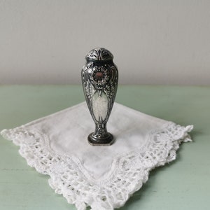 Antique Art Nouveau silver sealing stamp, seal, wax seal