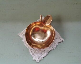 ヴィンテージ真鍮リンゴ灰皿 - Etsy 日本