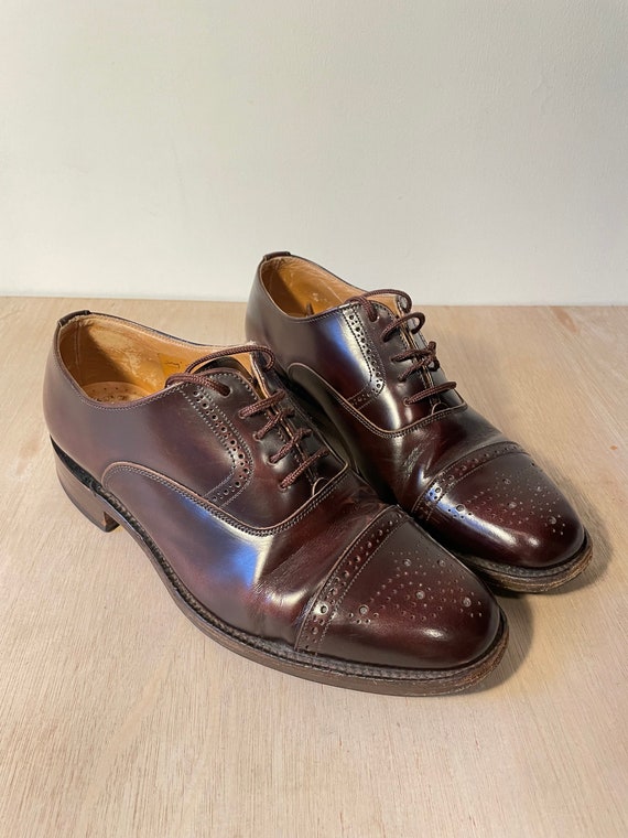 1960's Loake mens shoes brogues in brown - vintage or… - Gem