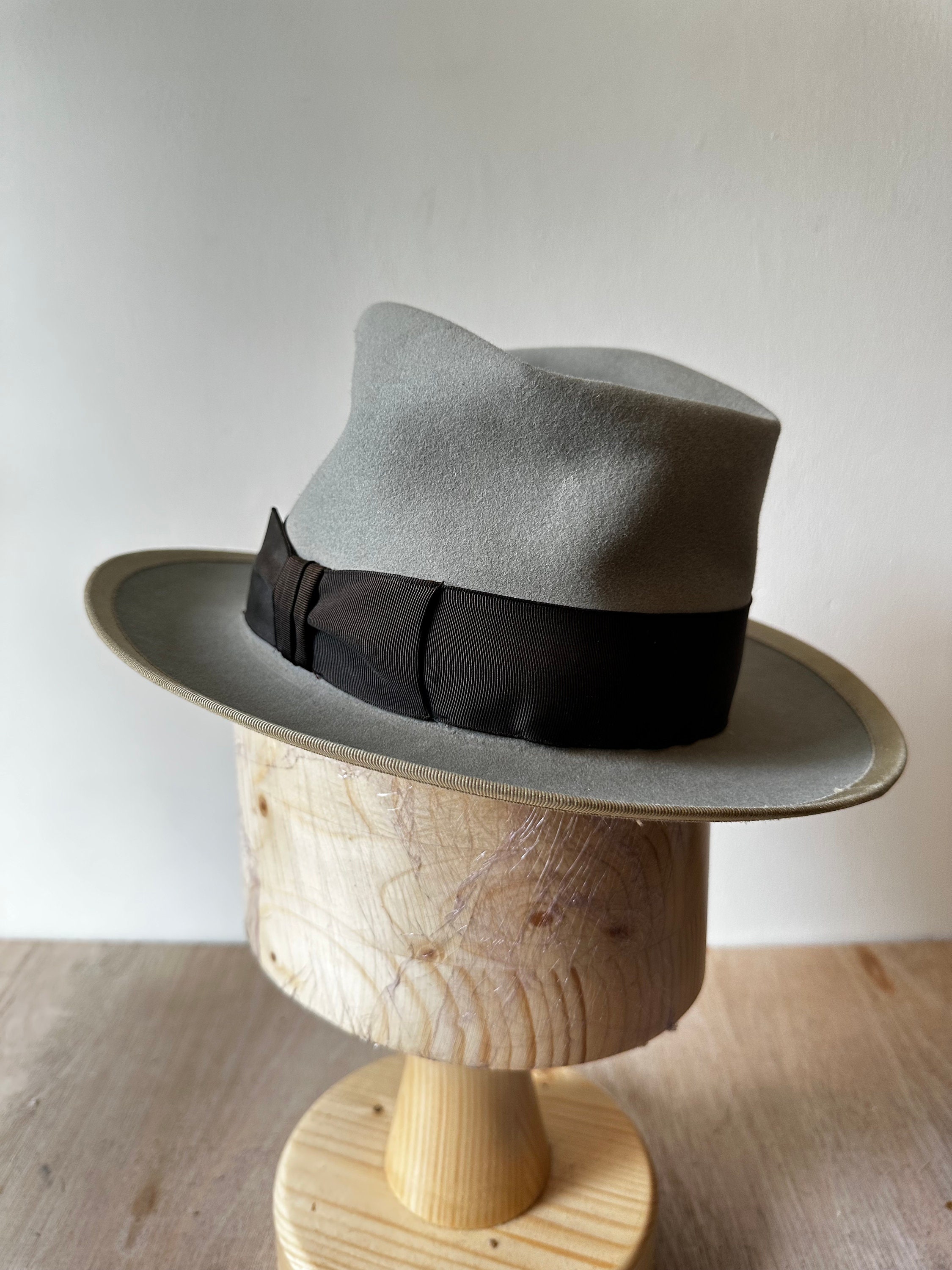 Vintage 1940's Royal STETSON Original Men's Fedora Hat in