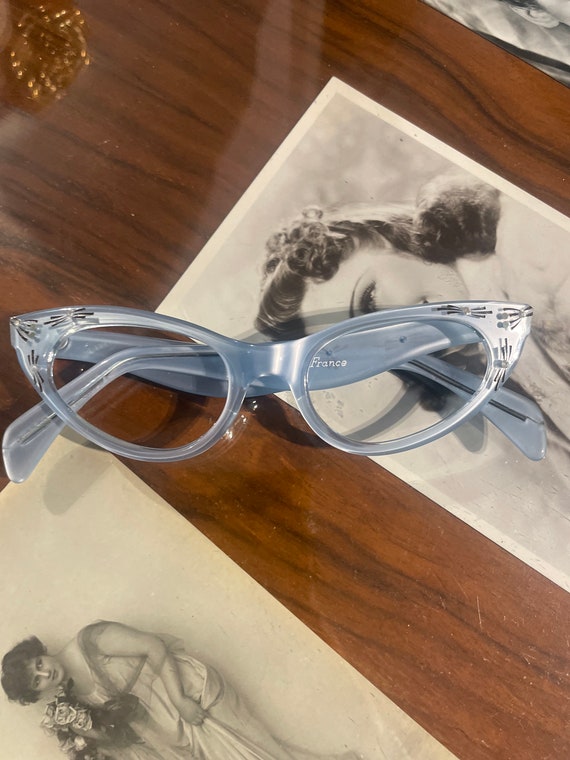 Stunning cat-eye glasses late 50's-early 60's Vint